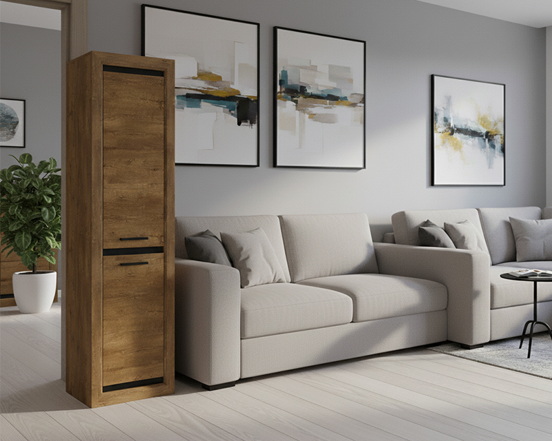 Abbey polcos félszekrény