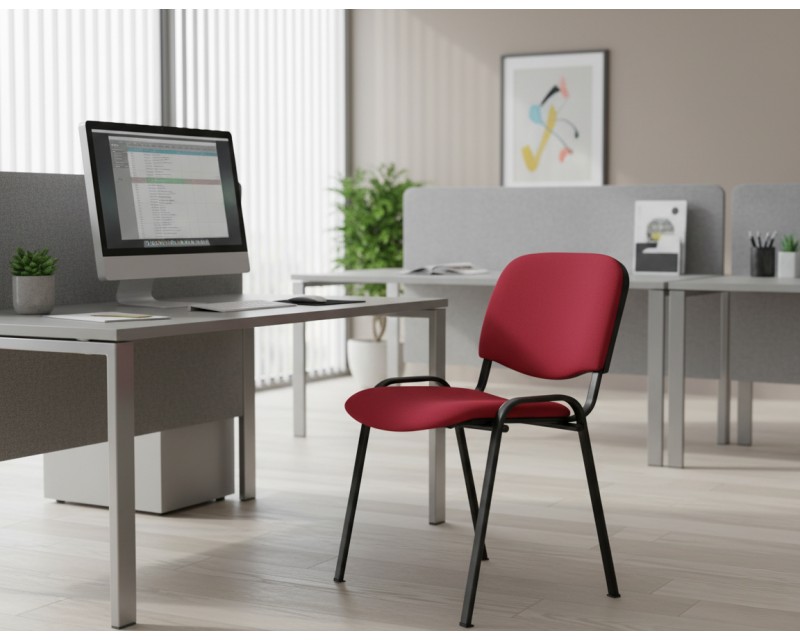 Argon tárgyaló szék bordó