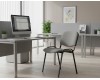 Argon tárgyaló szék szürke