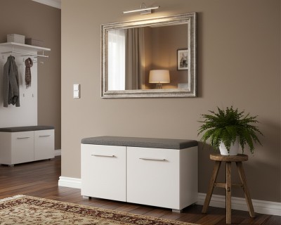 Benny 2A előszoba pad párnával