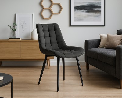 Bravo étkezőszék fekete