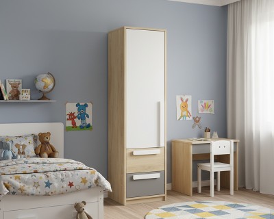 Cloud-04 1A 2F keskeny szekrény 