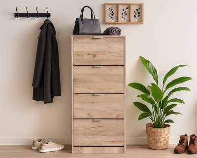 Eco 14 cipősszekrény szürke tölgy