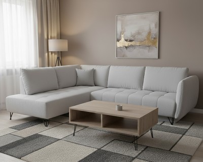 Emily sarokgarnitúra jobbos szürke