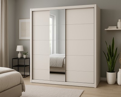 Porto tolóajtós szekrény kasmír