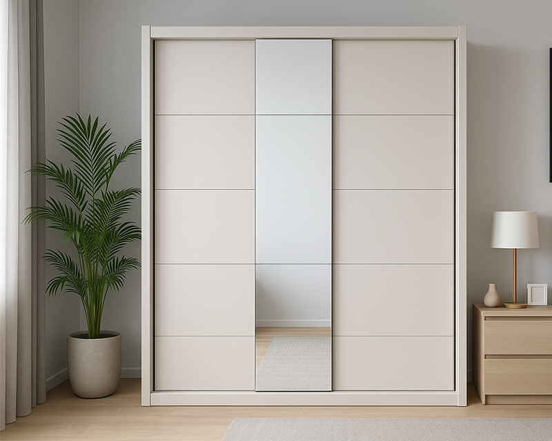 Porto tolóajtós szekrény kasmír