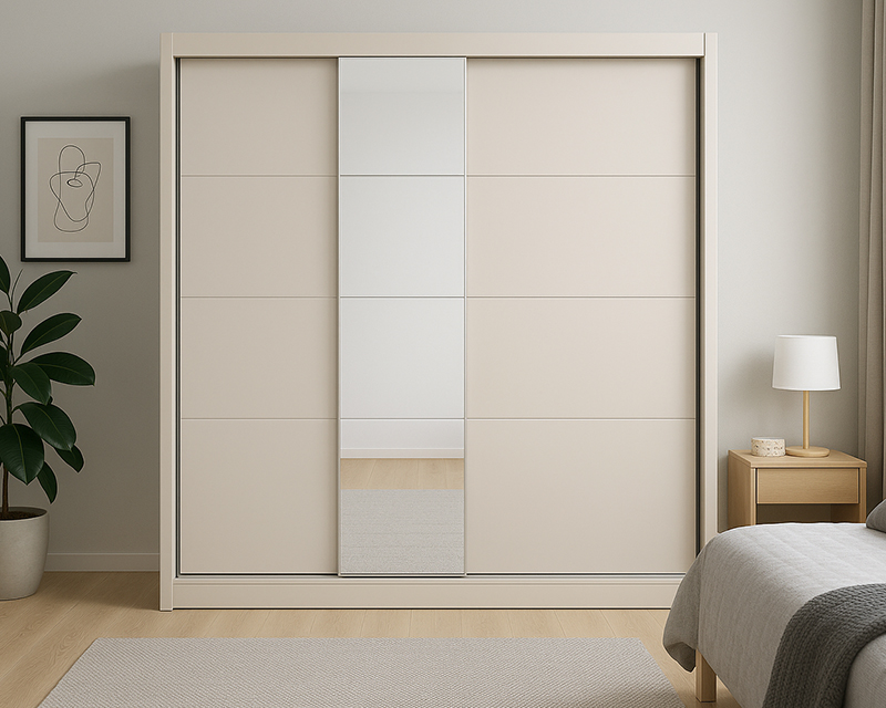 Porto tolóajtós szekrény kasmír