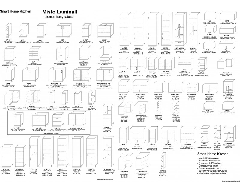 Misto tervezhető konyha