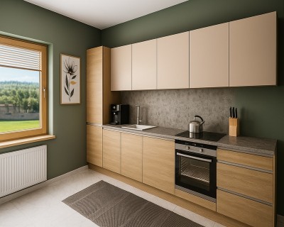 N-Line tervezhető konyha tölgy