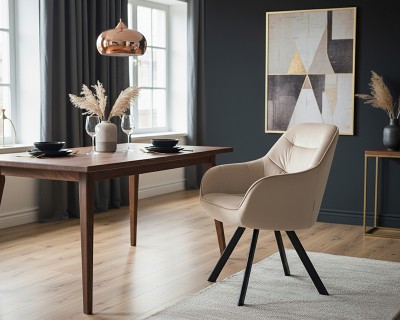 Alex étkezőszék cream