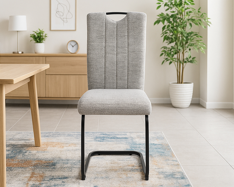 Monte étkezőszék világosszürke