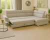 Amsterdam sarokgarnitúra balos beige