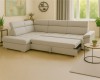 Amsterdam sarokgarnitúra jobbos beige