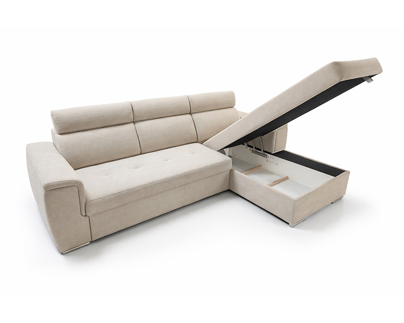 Imola sarokgarnitúra balos beige