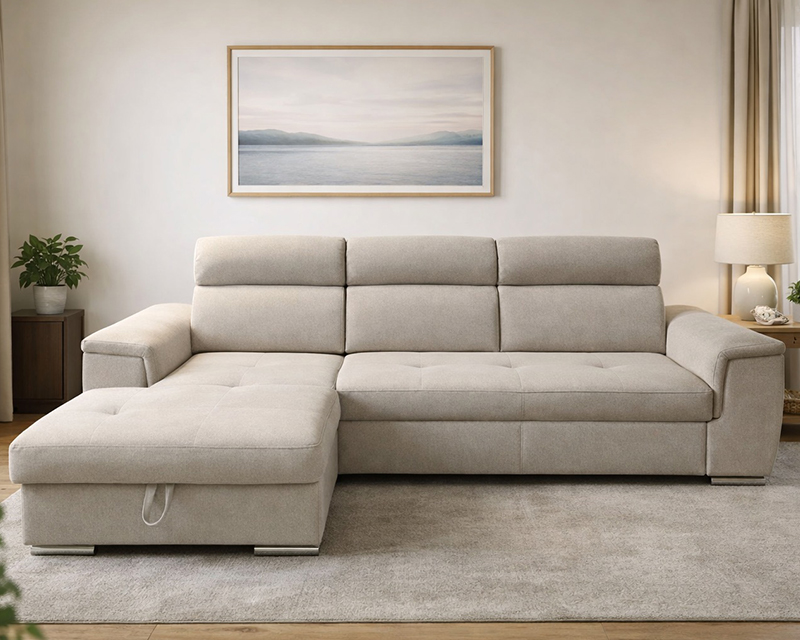 Imola sarokgarnitúra jobbos beige