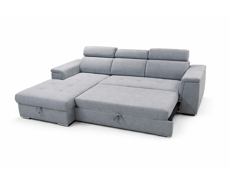 Imola sarokgarnitúra jobbos szürke