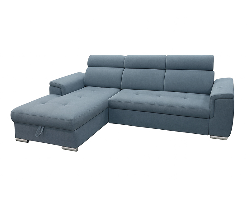 Imola sarokgarnitúra jobbos kék