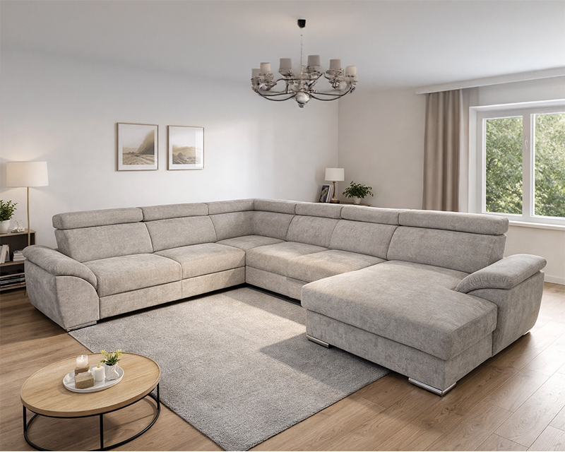 Venezia U sarokarnitúra jobbos