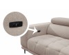 Ada Bonamour sarokgarnitúra balos beige