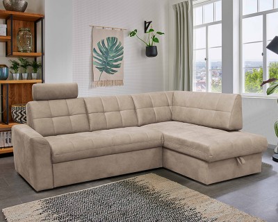 Ada Kingstone sarokgarnitúra balos beige