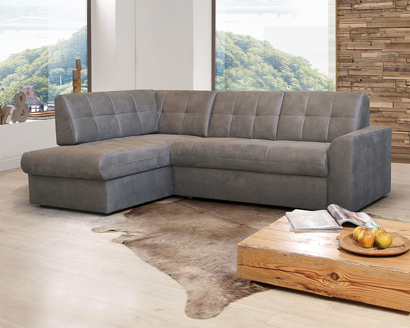 Ada Kingstone sarokgarnitúra jobbos sötét szürke