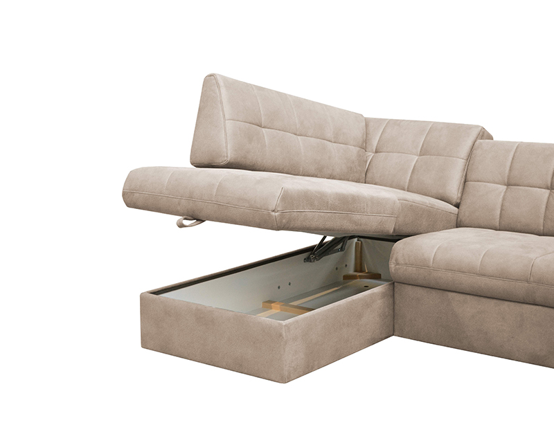 Ada Kingstone sarokgarnitúra jobbos beige