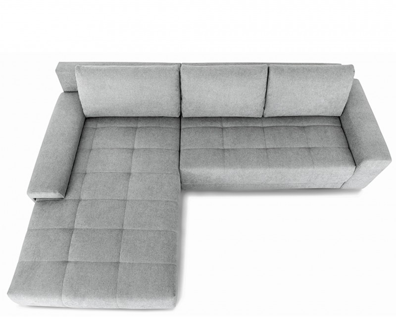 Pizzaro sarokgarnitúra szürke