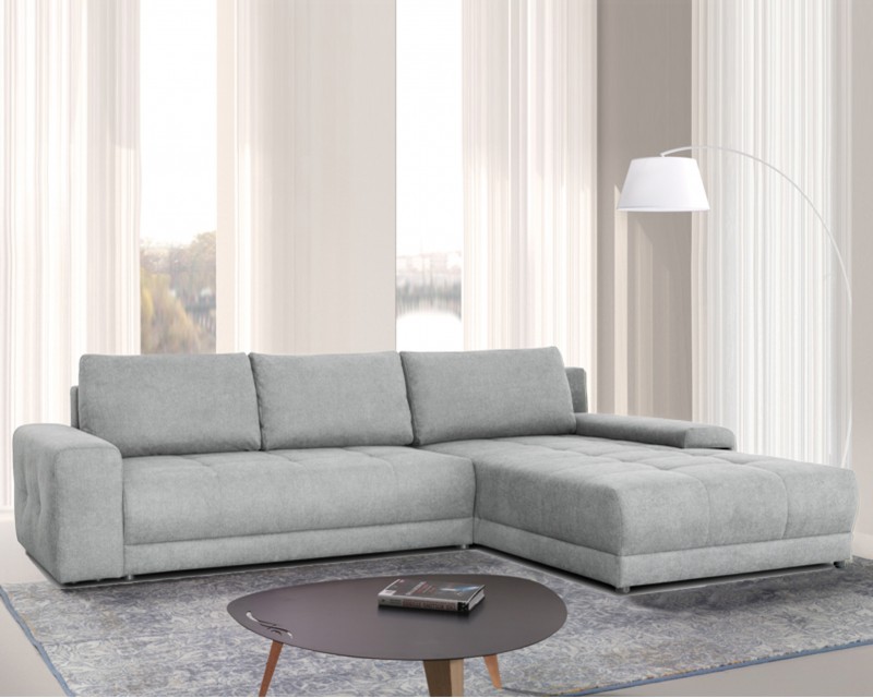 Pizzaro sarokgarnitúra szürke