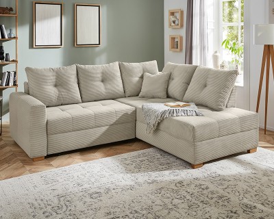 Brescia sarokgarnitúra beige