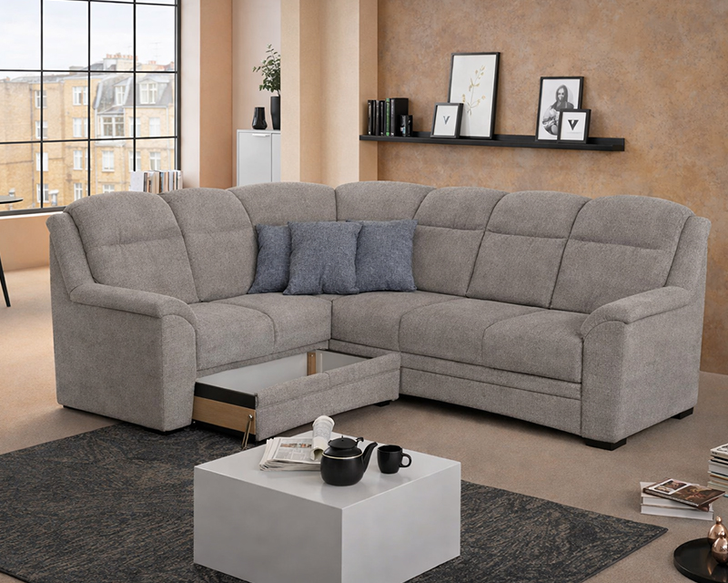 Berlin sarokgarnitúra jobbos