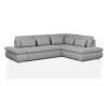 Cosenza sarokgarnitúra balos szürke