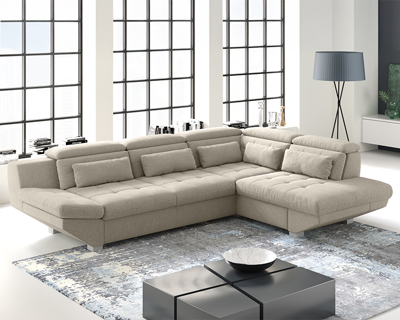 Erna sarokgarnitúra balos beige