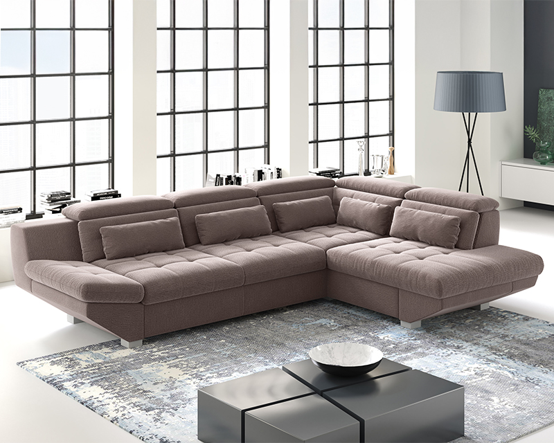 Erna sarokgarnitúra balos espresso