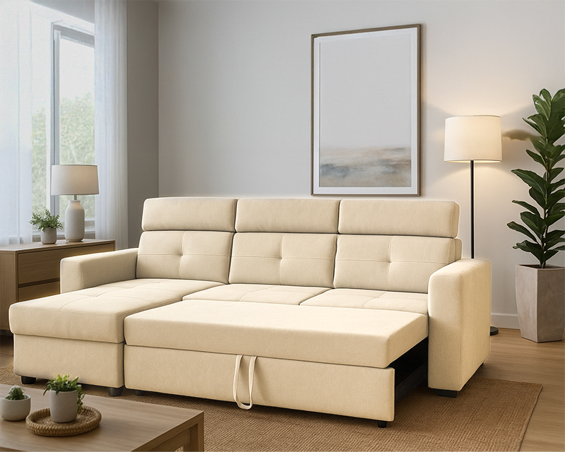 Novo sarokgarnitúra cream