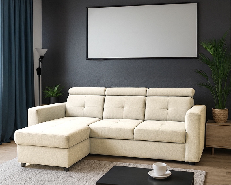 Novo sarokgarnitúra cream