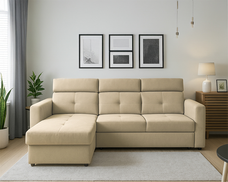 Novo sarokgarnitúra beige