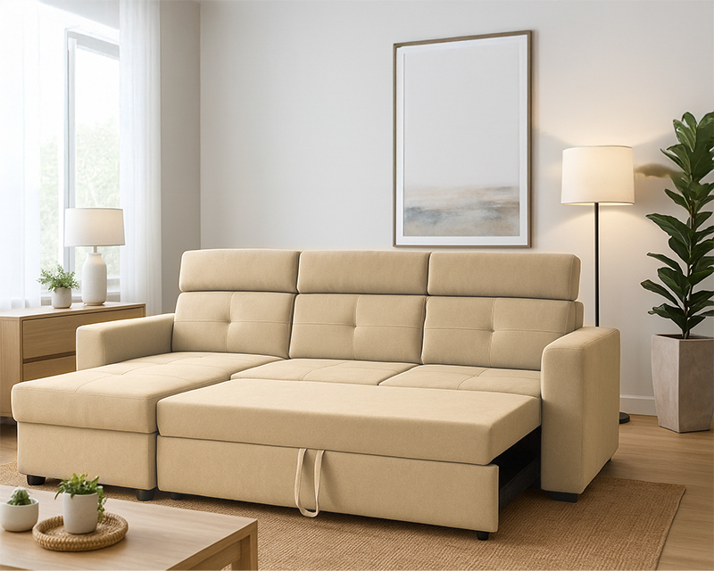 Novo sarokgarnitúra beige