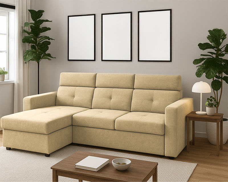 Novo sarokgarnitúra beige