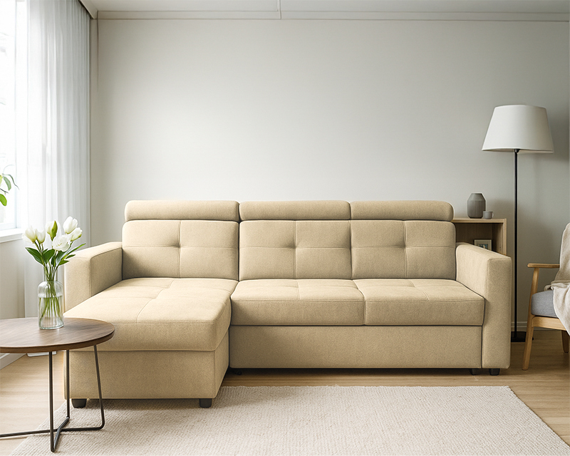 Novo sarokgarnitúra beige