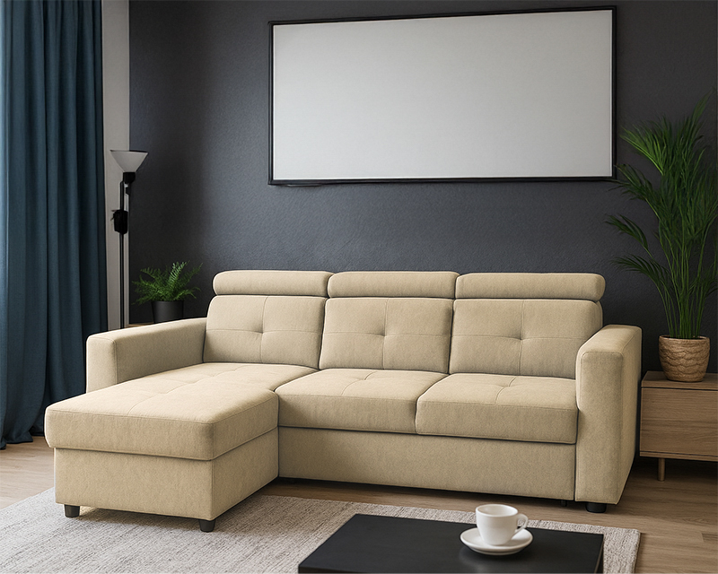 Novo sarokgarnitúra beige