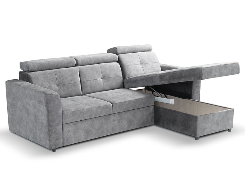 Novo sarokgarnitúra szürke