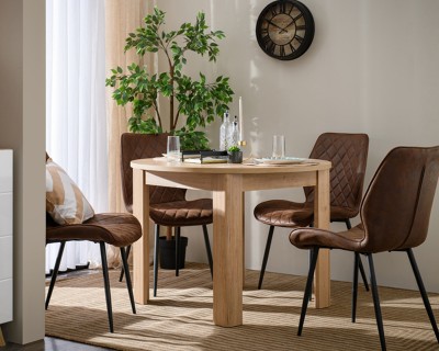 Aegon fix étkezőasztal artisan tölgy