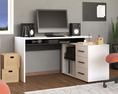 Arco sarokíróasztal fehér