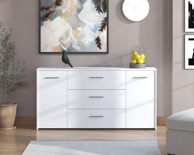 Garroso 2A3F komód fehér