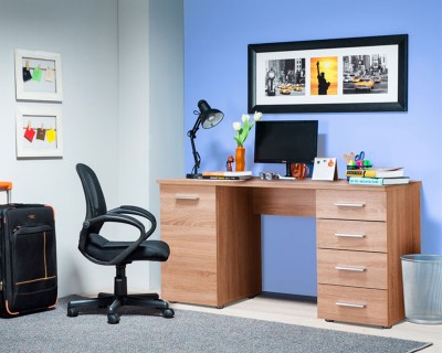 Liber íróasztal sonoma tölgy