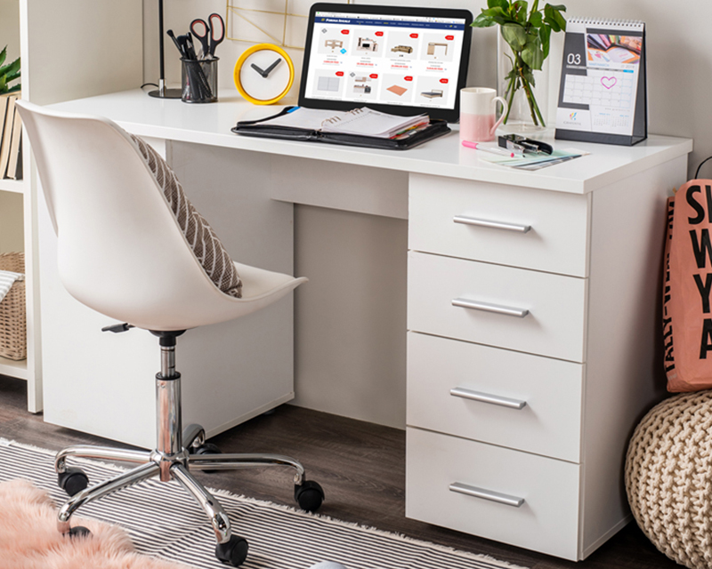 Liber íróasztal fehér