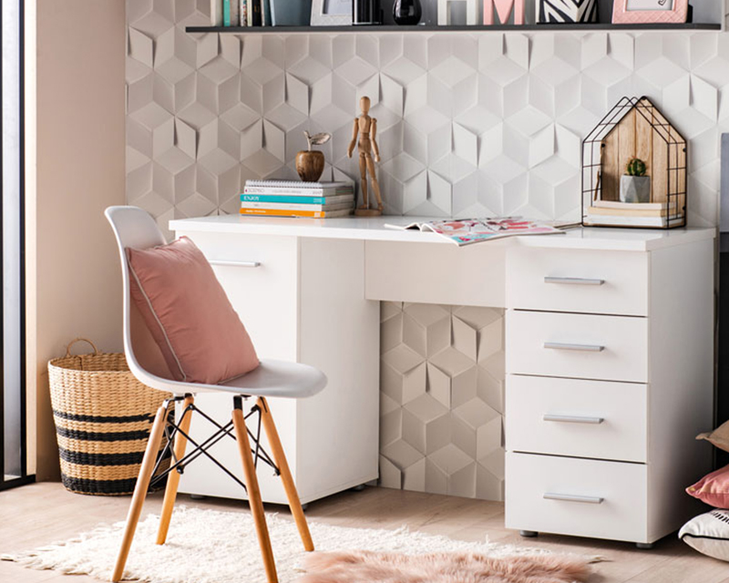 Liber íróasztal fehér