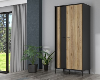 Ancona 2 ajtós akasztós polcos szekrény