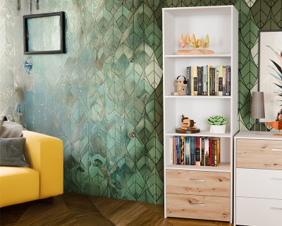 California fiókos polcos szekrény