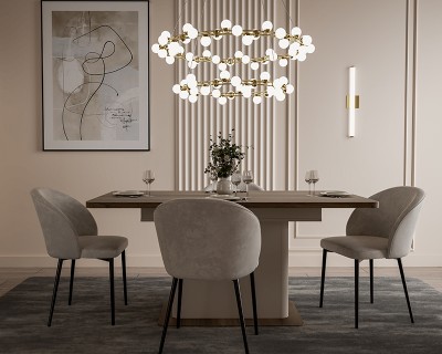 Nettunio bővíthető étkezőasztal